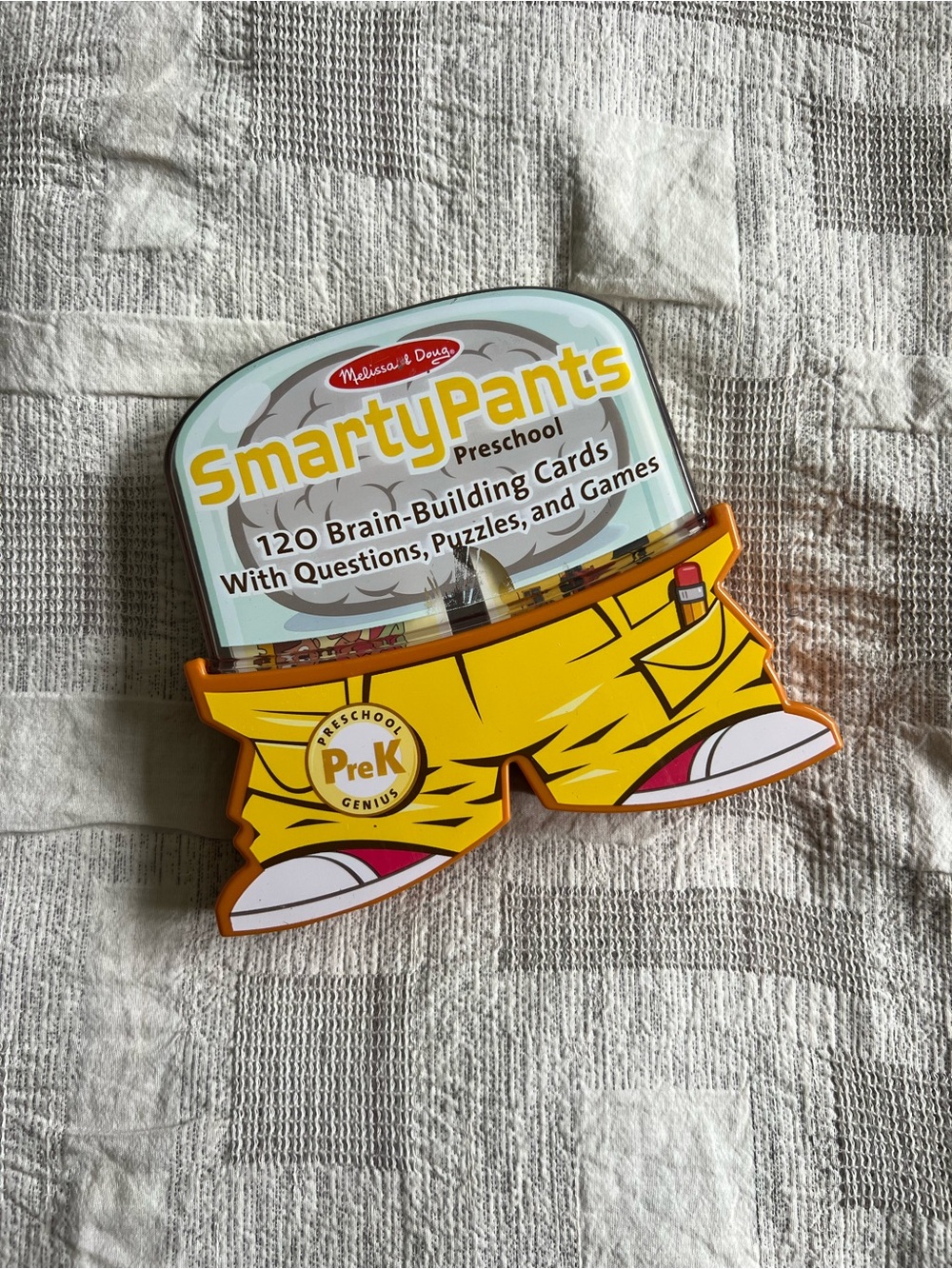 Melissa & Doug Yellow SmartyPants Preschool Tin